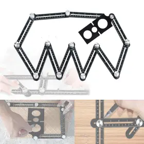 6966667775856 SCKUBMF Angle Measuring Ruler Hole Positioning 6966667775856 SCKUBMF Angle Measuring Ruler Hole Positioning