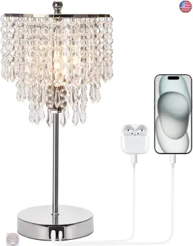 13047 SEASIDE VILLAGE Touch Control Crystal Table Lamp Usb 13047 SEASIDE VILLAGE Touch Control Crystal Table Lamp Usb