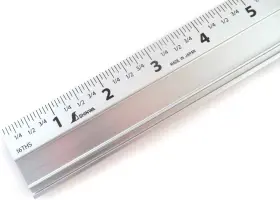 33279 SHINWA Extruded Cutting Rule Ruler Gauge Slip 33279 SHINWA Extruded Cutting Rule Ruler Gauge Slip