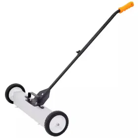 Siavonce 705353944222 24 Inch Rolling Magnetic Pick-up Sweeper Heavy Duty Push-type With Release For N