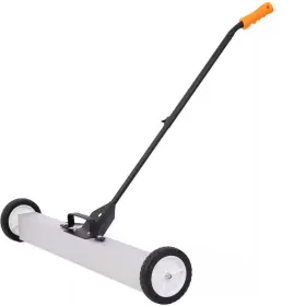 Siavonce 726084112513 36 Inch Rolling Magnetic Pick-up Sweeper Heavy Duty Push-type With Release For N