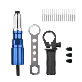 732072330623 SKYSMILE Rivet Gun Adapter Cordless Drill Nut