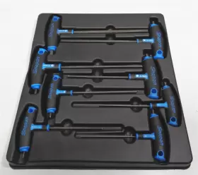 AWSGM800A SNAP-ON Handle Hex Tray Combination Wrench Set #2 AWSGM800A SNAP-ON Handle Hex Tray Combination Wrench Set #2