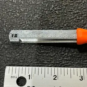 FBP102 SNAP-ON Pocket Feeler Gauge Handle Gapping Tool Gapper #2 FBP102 SNAP-ON Pocket Feeler Gauge Handle Gapping Tool Gapper #2