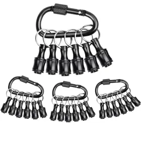24PCS SOPCLANE Keychain Bit Holder Hex Drill Impact Driver 24PCS SOPCLANE Keychain Bit Holder Hex Drill Impact Driver