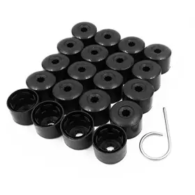 688397450884 WHEEL Lug Nut Bolt Cover Caps Locking Set Tool