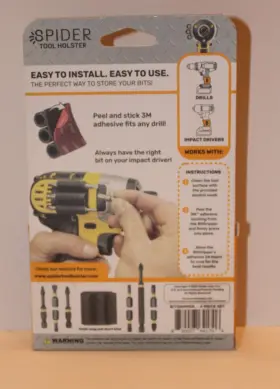 850027641706 SPIDER TOOL HOLSTER Bitgripper Set #2