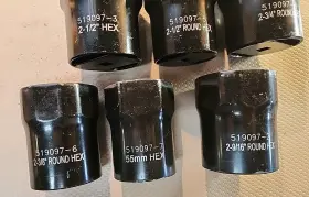 4542 SPX OTC Wheel Bearing Locknut Socket Set #2