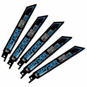 200302 SPYDER Pack Reciprocating Saw Blades Cutting