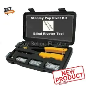 STHT72179 STANLEY POP RIVET KIT Right Angle Steel Blind Gun STHT72179 STANLEY POP RIVET KIT Right Angle Steel Blind Gun
