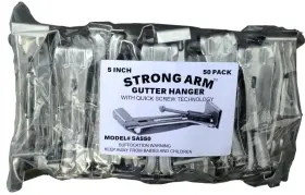 642896992498 STRONGARM Screw Pack Hidden Rain Gutter Bracket