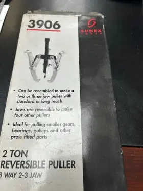 3906 SUNEX Jaw Reversible Puller