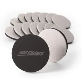4733444N SUPER SLIDERS Round Furniture Movers Hardwood