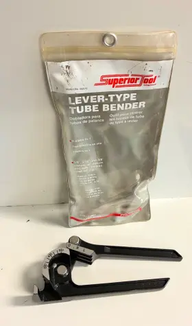 66575 SUPERIOR TOOL Tubing Bender Lever Bends 66575 SUPERIOR TOOL Tubing Bender Lever Bends