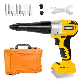 686603113424 SUVIYA Cordless Rivet Gun Dewalt Battery Electr