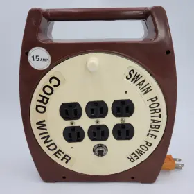 SP-250 SWAIN Extension Cord Winder Gauge Outlet Circuit SP-250 SWAIN Extension Cord Winder Gauge Outlet Circuit
