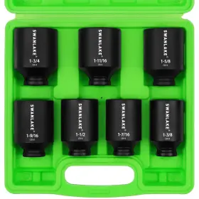 66117N SWANLAKE GARDEN TOOLS Drive Impact Socket Set Spindle 66117N SWANLAKE GARDEN TOOLS Drive Impact Socket Set Spindle