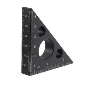 ADD2006242046 T-TULEAD Carpenter Square Triangle Ruler Alloy