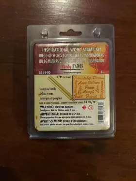 8164-00 TANDY LEATHER COMPANY Craftool Inspirational Word Set #3 8164-00 TANDY LEATHER COMPANY Craftool Inspirational Word Set #3