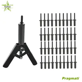 PR1659024 TECTECH Poly Rivet Gun Set Riveter Riveting Tool PR1659024 TECTECH Poly Rivet Gun Set Riveter Riveting Tool