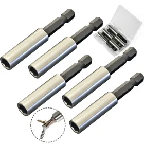797551018898 TEKPREM Magnetic Extension Bit Holder Pack Hex