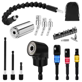 DRILLBIT22 TIETOC Flexibledrillbitextension Set Attachmenthex DRILLBIT22 TIETOC Flexibledrillbitextension Set Attachmenthex
