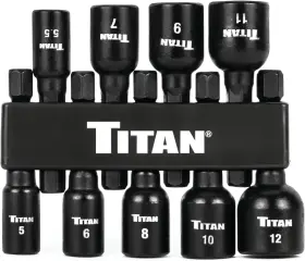 16297 TITAN Magnetic Nut Driver Set Setter