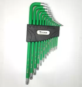 T-12715 TITAN Tamper Star Key Set T-12715 TITAN Tamper Star Key Set