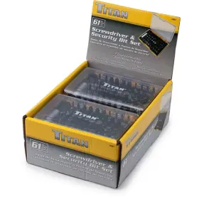 TIT16061-4 TITAN Bit Set Counter Display Workshop Office