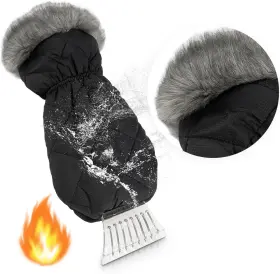 TK0012 TKKEUEP Scraper Glove Mitt Car Windshield Scrape TK0012 TKKEUEP Scraper Glove Mitt Car Windshield Scrape