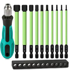 KWOKKER-33 TLEEP Tool Hex Head Allen Wrench Drill Bit Driver