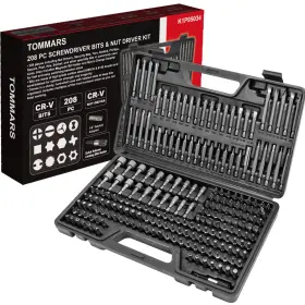 K1P95034 TOMMARS Master Screwdriver Bit Set Hex Shank Nut K1P95034 TOMMARS Master Screwdriver Bit Set Hex Shank Nut