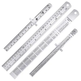 LB-TOODOO-27 TOODOO Steel Ruler Set LB-TOODOO-27 TOODOO Steel Ruler Set