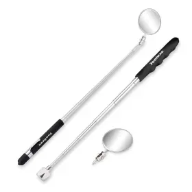 816914022669 TOOLUXE Telescoping Magnetic Tool Mirror Set Tel