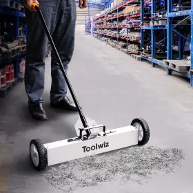 707943715779 TOOLWIZ Magnetic Up Sweeper Magnet Lawn Roo #2