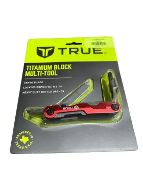 645397940661 BLOCK Knife Tool Titanium Finish 645397940661 BLOCK Knife Tool Titanium Finish