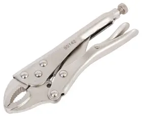 TUF91151 TUFF Steel Grip Forged Curved Locking Pliers