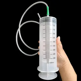 313051064083 TURBO-ROOFINDS Car Oil Fluid Syringe Pump Scale #2