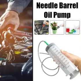 313051064083 TURBO-ROOFINDS Car Oil Fluid Syringe Pump Scale #3
