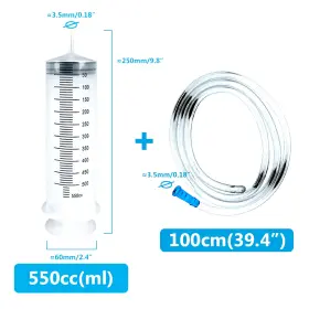 313051064083 TURBO-ROOFINDS Car Oil Fluid Syringe Pump Scale