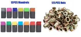 738627508394 TWT Rivet Nut Tool Blind Riveter Rivnut Riveting #3