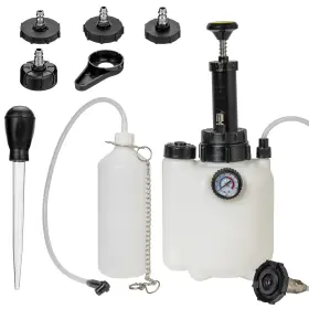 MX0025 TZUOEN Brake Bleeder Manual Fluid Waste Bottle Kit MX0025 TZUOEN Brake Bleeder Manual Fluid Waste Bottle Kit