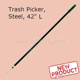 PPPP0 UNGER Trash Up Spear Steel Grip Handle Garbage Waste PPPP0 UNGER Trash Up Spear Steel Grip Handle Garbage Waste