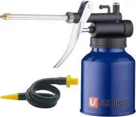 JZ-7666 USUNRISE Oil Pump Pistol Oiler Metl Flexible Spout