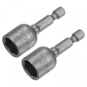 A22030400UX0599 UXCELL Nut Driver Bit Hex Shank Magnetic