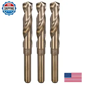 B0DT9RMVV2 UXCELL Twist Drill Bits High Steel Jobber