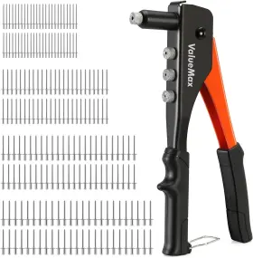 V026001 VALUEMAX Riveter Rivet Gun Pop Tool Kit V026001 VALUEMAX Riveter Rivet Gun Pop Tool Kit