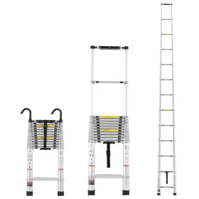 197988090328 VEVOR Telescoping Extension Ladder Retraction