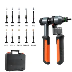 197988360100 VEVOR Rivet Nut Tool Ratchet Rivnut Mandrels Kit 197988360100 VEVOR Rivet Nut Tool Ratchet Rivnut Mandrels Kit
