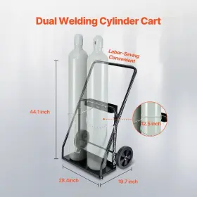 197988647980 VEVOR Dual Welding Cylinder Oxygen Acetylene #2
